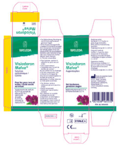2d view of Weleda packaging example