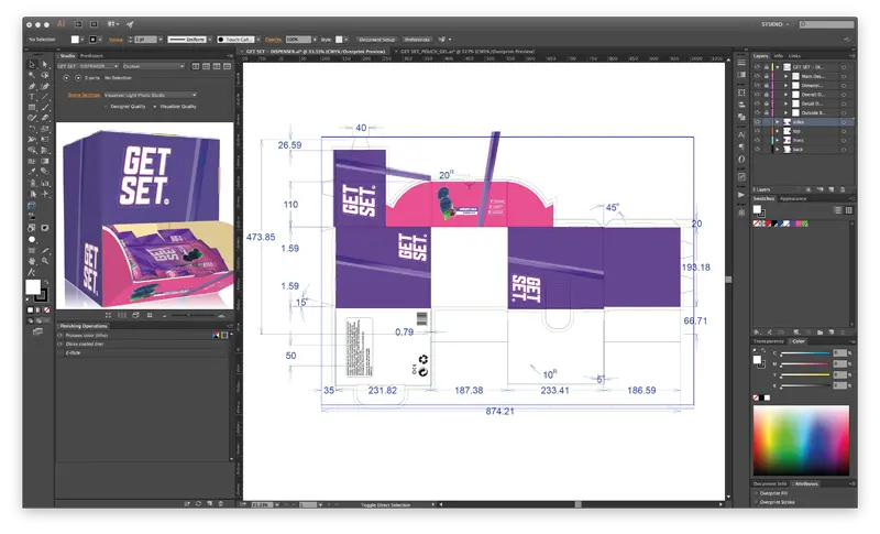 Packaging design program