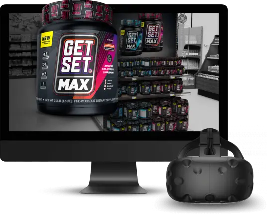 Monitor showing Store Visualizer