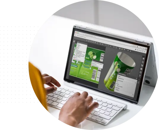 Photo of Tablet with keyboard