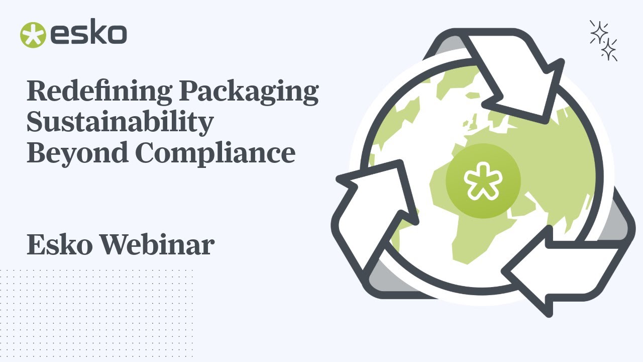 Thumbnail for webinar replay titled, "Redefining Packaging Sustainability Beyond Compliance"