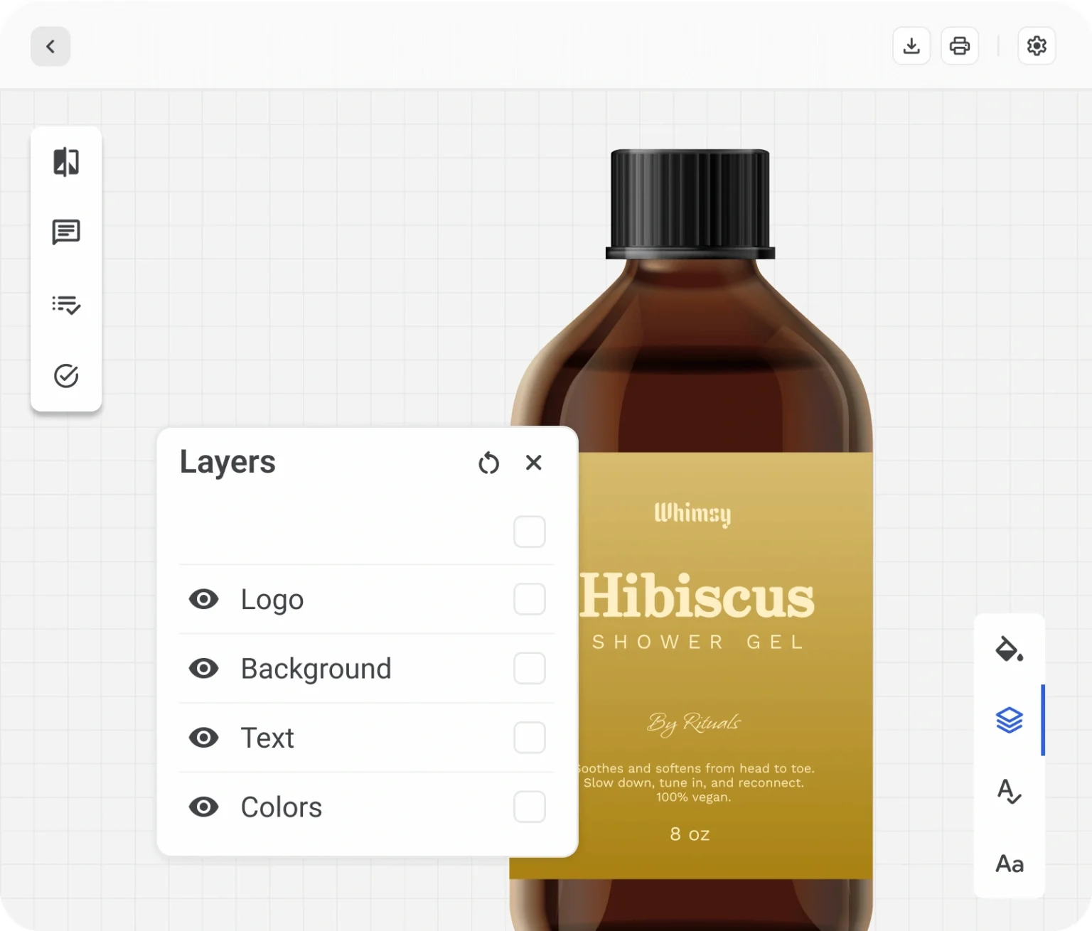 Color and text inspection